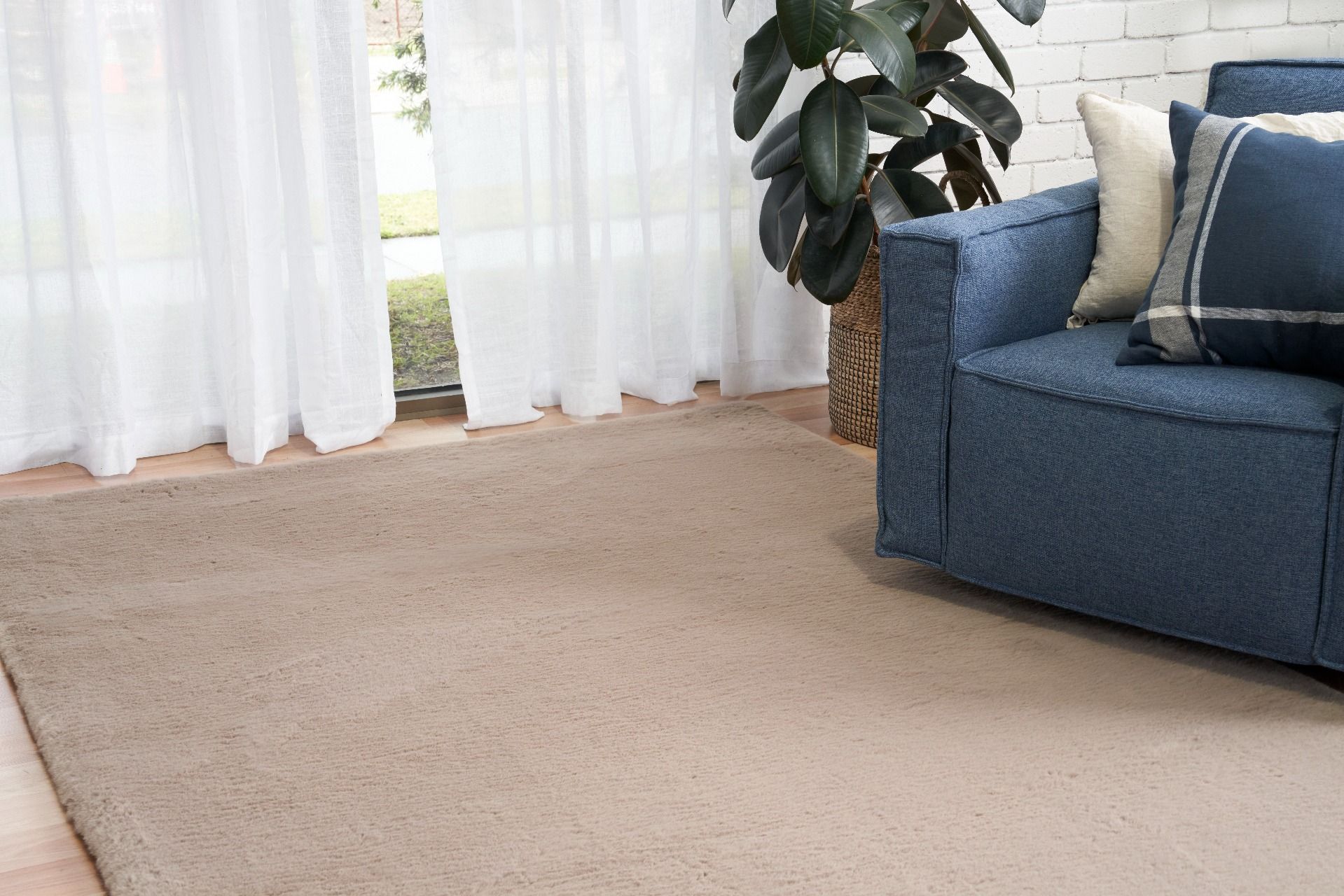 Celine Shaggy Rug - Nutmeg