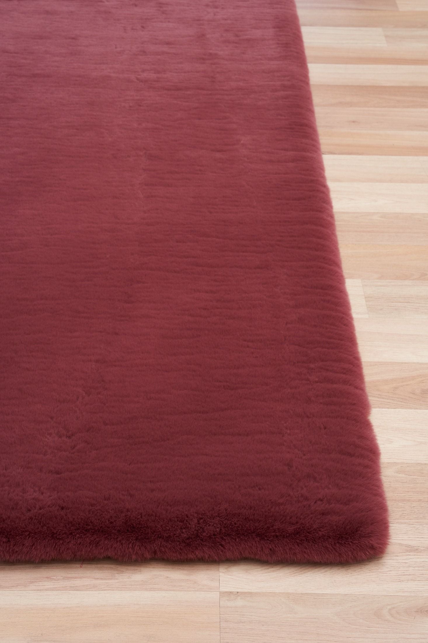 Celine Shaggy Rug - Ruby