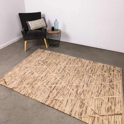 Colombo Wool Rug - Natural