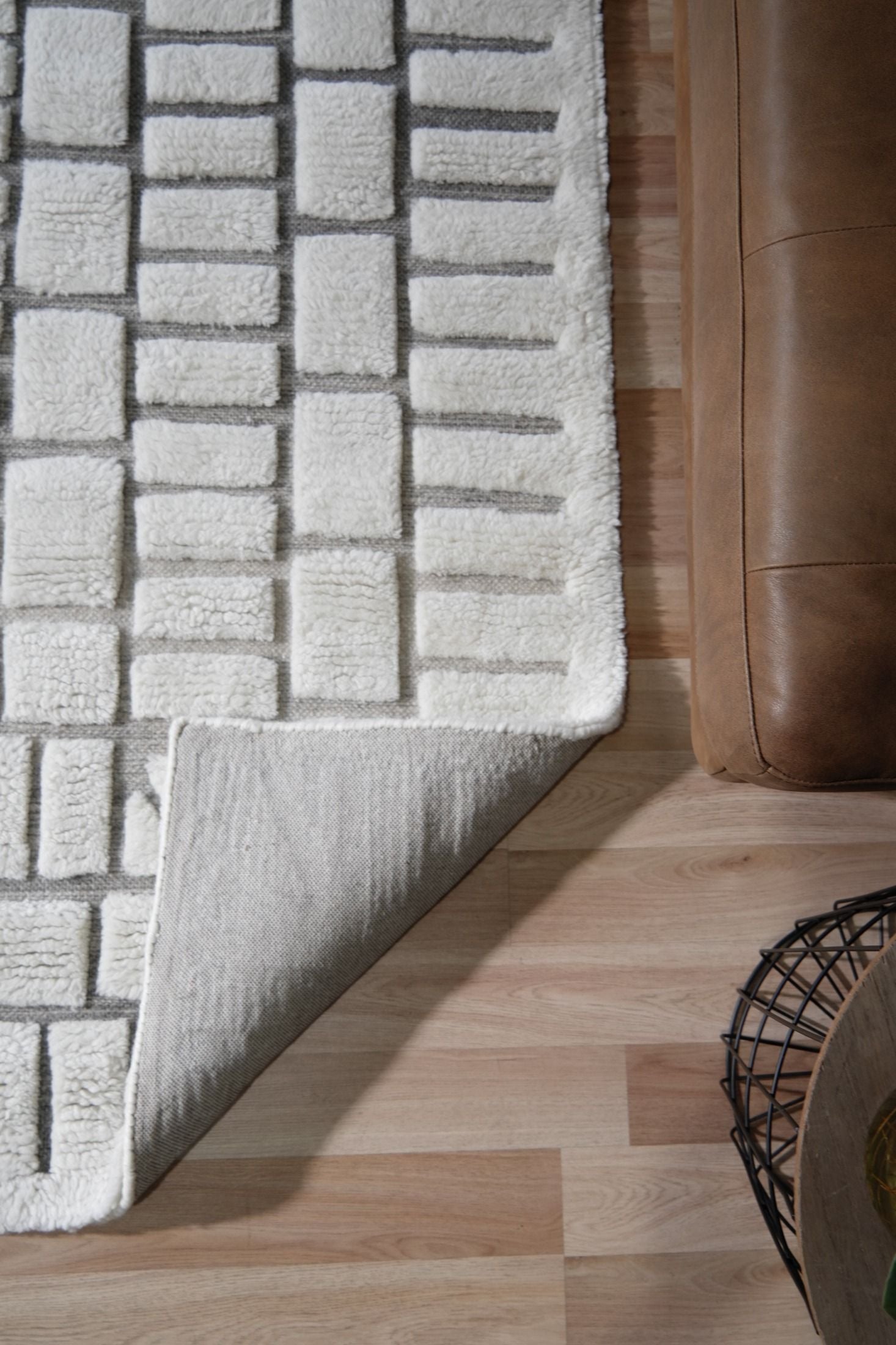 Cuba Rug - Cream/Grey