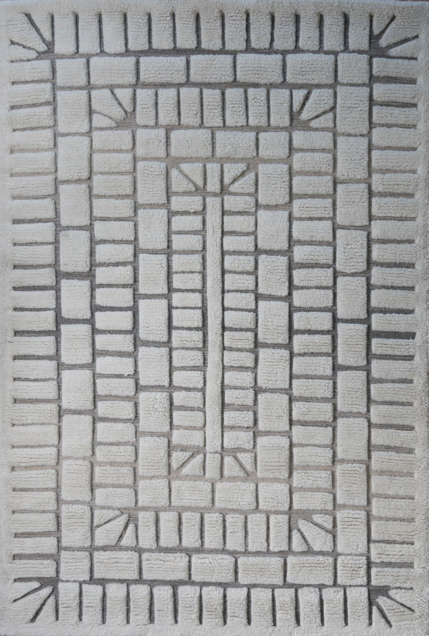 Cuba Rug - Cream/Grey