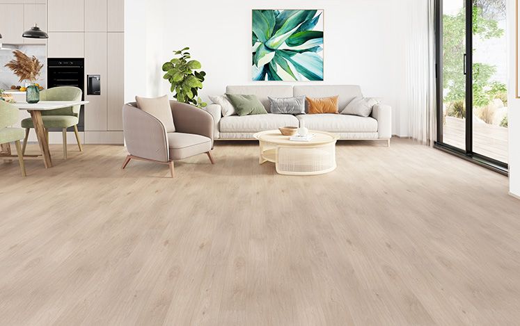 Ivory Cotton 12mm Laminate Flooring