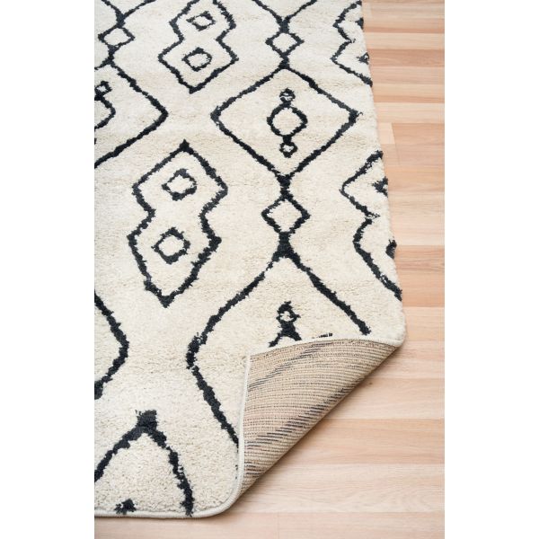 Luana Rug - Ivory Charcoal 8020