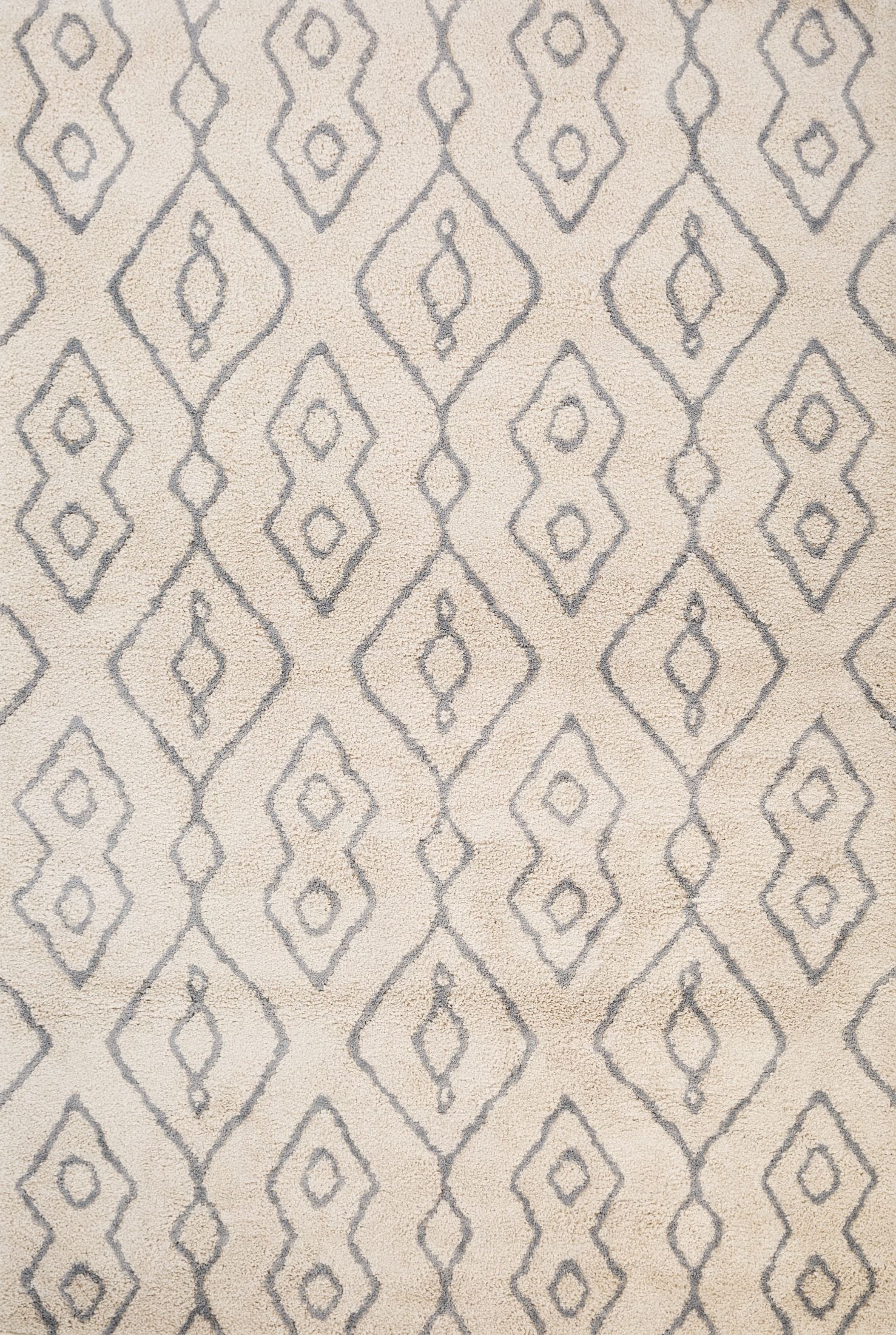 Luana Rug - Ivory Grey 8020