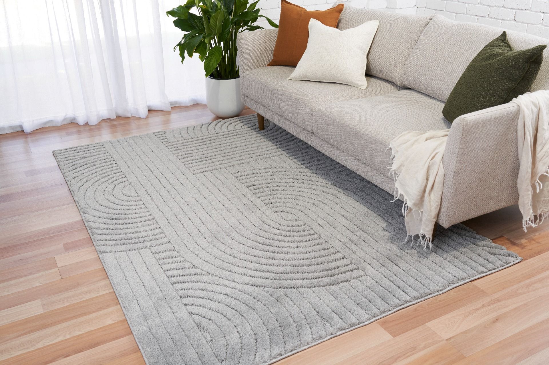 Marli Rug - Light Grey 12417