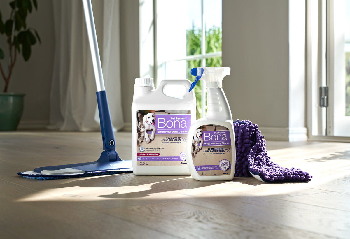 Bona Pet Timber Floor Cleaner 1L Spray Bottle