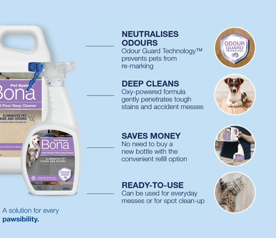 Bundle Deal Pet System Timber Floor Care