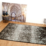 Raffia Rug - Black 7444 of AVADA - Best Sellers