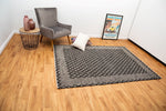 Rustic Charm Rug - Black of AVADA - Best Sellers