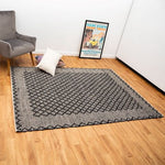 Rustic Charm Rug - Black of AVADA - Best Sellers