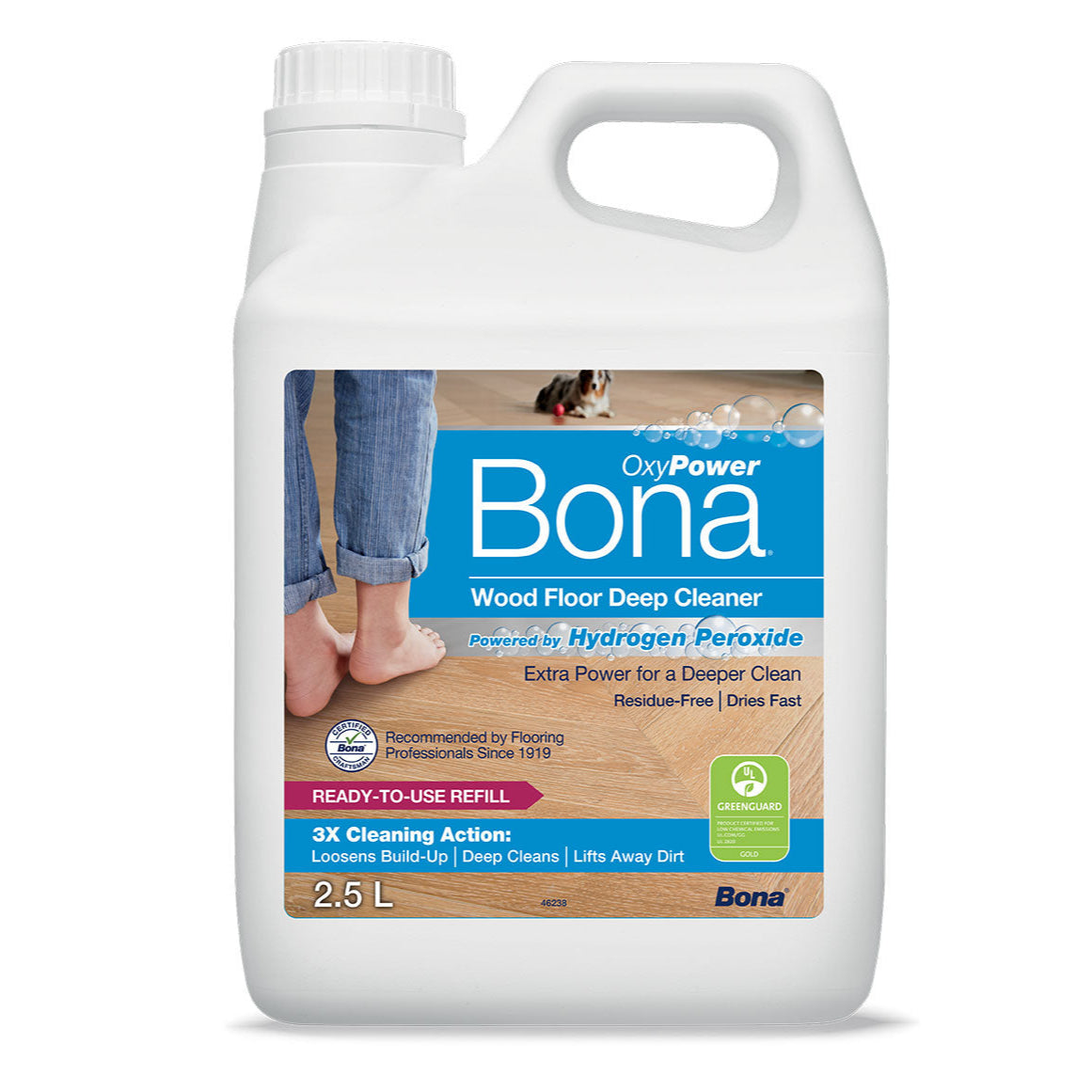 Oxy Power Timber Floor Deep Cleaner - 2.5L