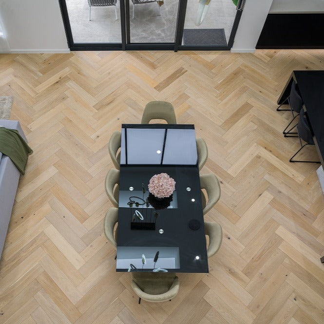 Champagne Gold 14.5mm Parquetry Flooring