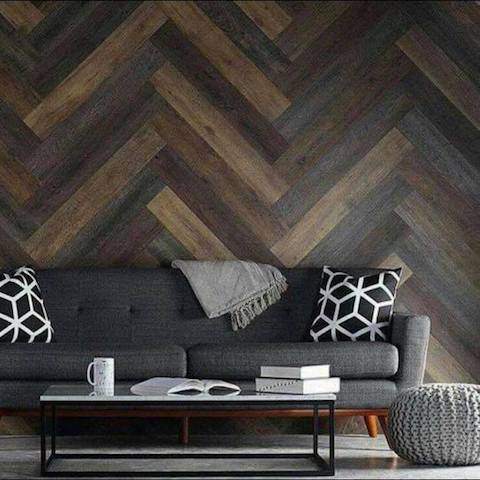 Ash Grey 15mm Herringbone Flooring