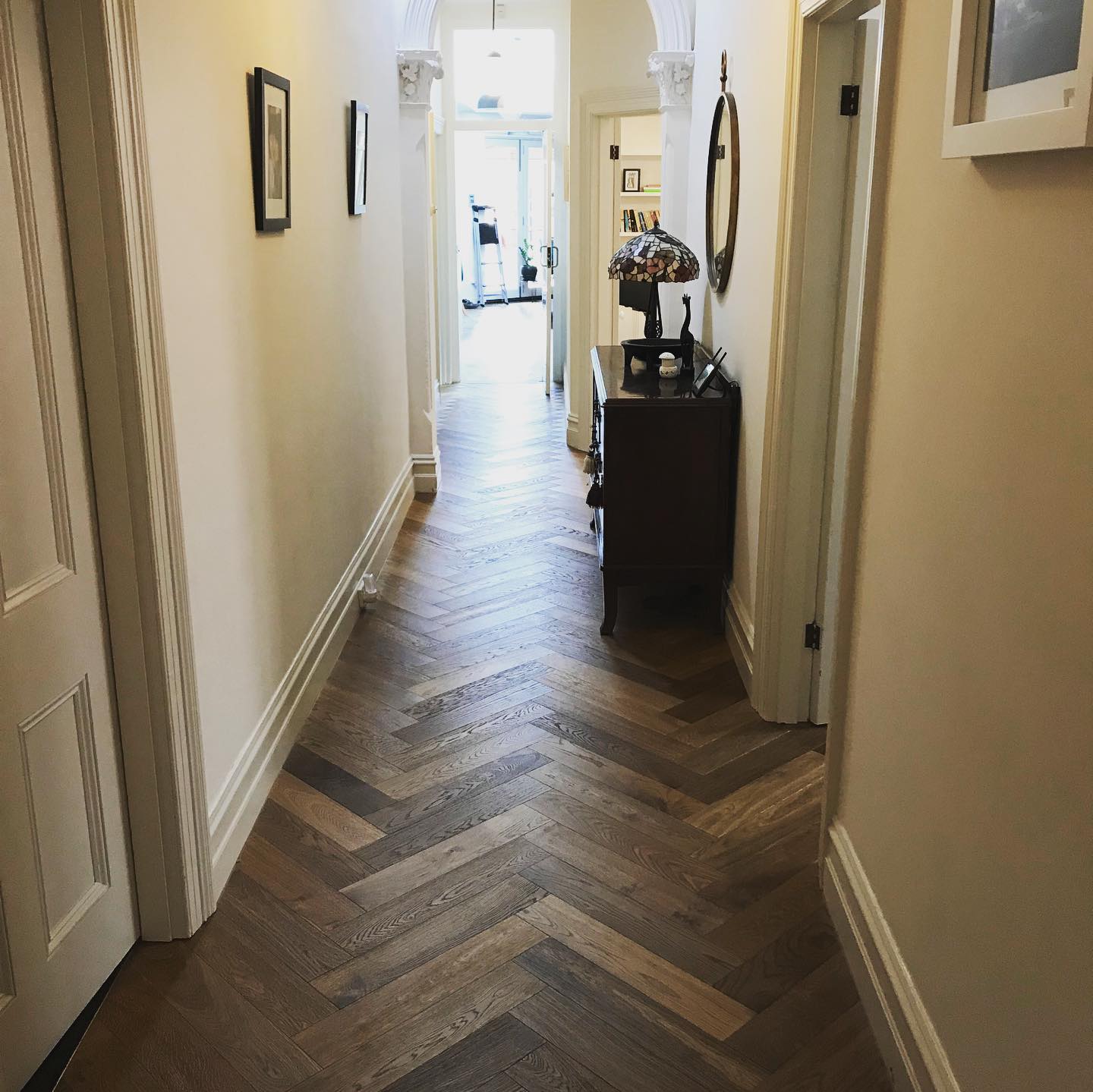 Vintage Oak 15mm Herringbone Flooring