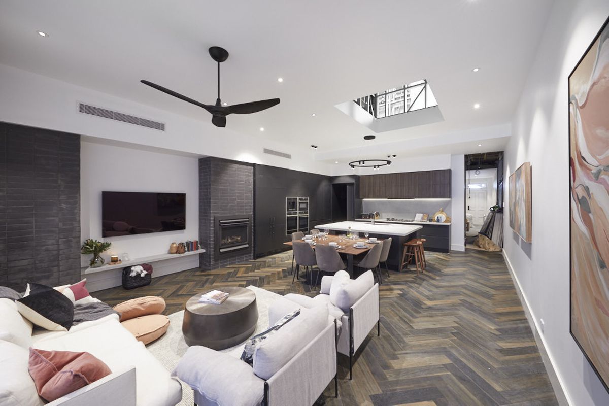 Ash Grey 15mm Herringbone Flooring