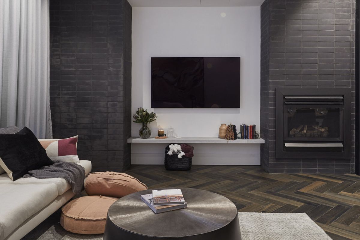 Ash Grey 15mm Herringbone Flooring