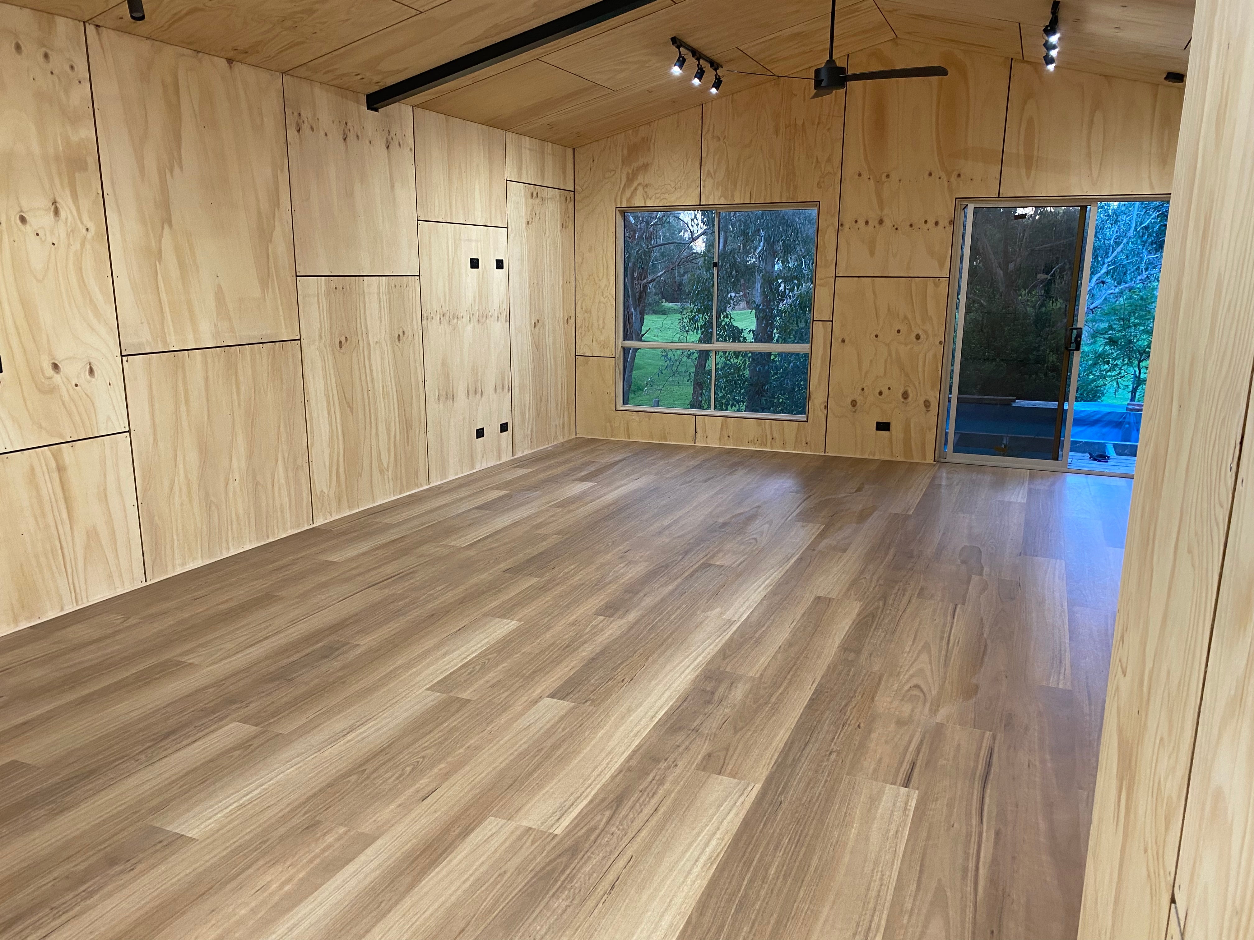 English Blackbutt 9.7mm Hybrid Flooring
