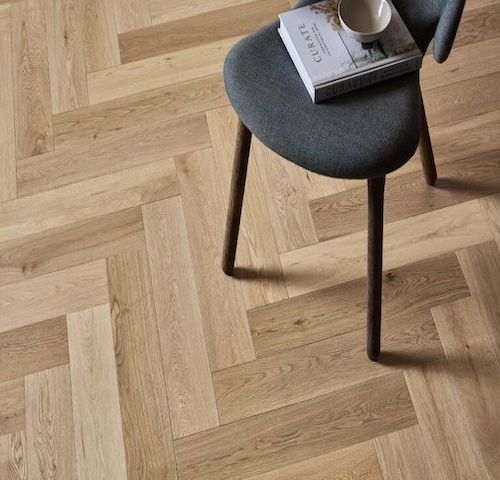 Latte 15mm Herringbone Flooring