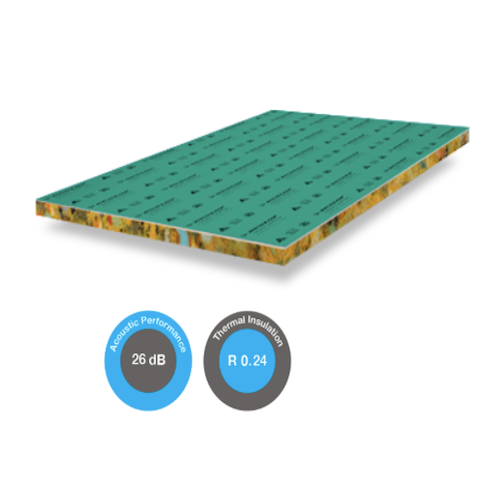 Carpet Underlay - Dunlop Supergreen 10mm  - 27m2 Roll