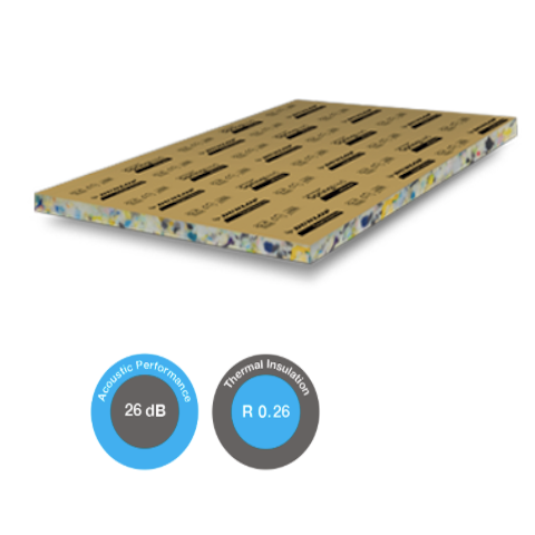 Carpet Underlay - Dunlop Springtred 10mm - 18m2 Roll - 120kg/m3 Density of Accessories