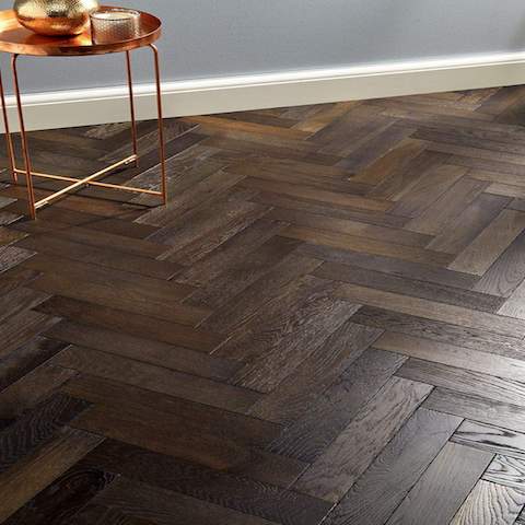 Vintage Oak 15mm Herringbone Flooring