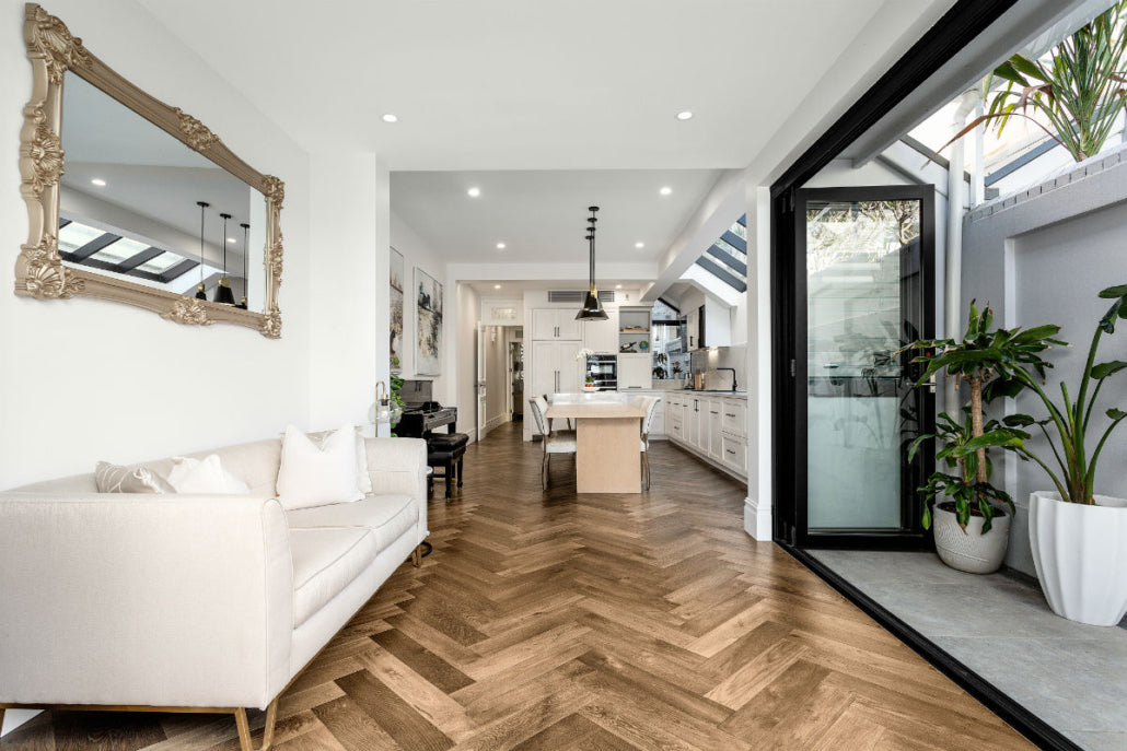 Vintage Oak 15mm Herringbone Flooring