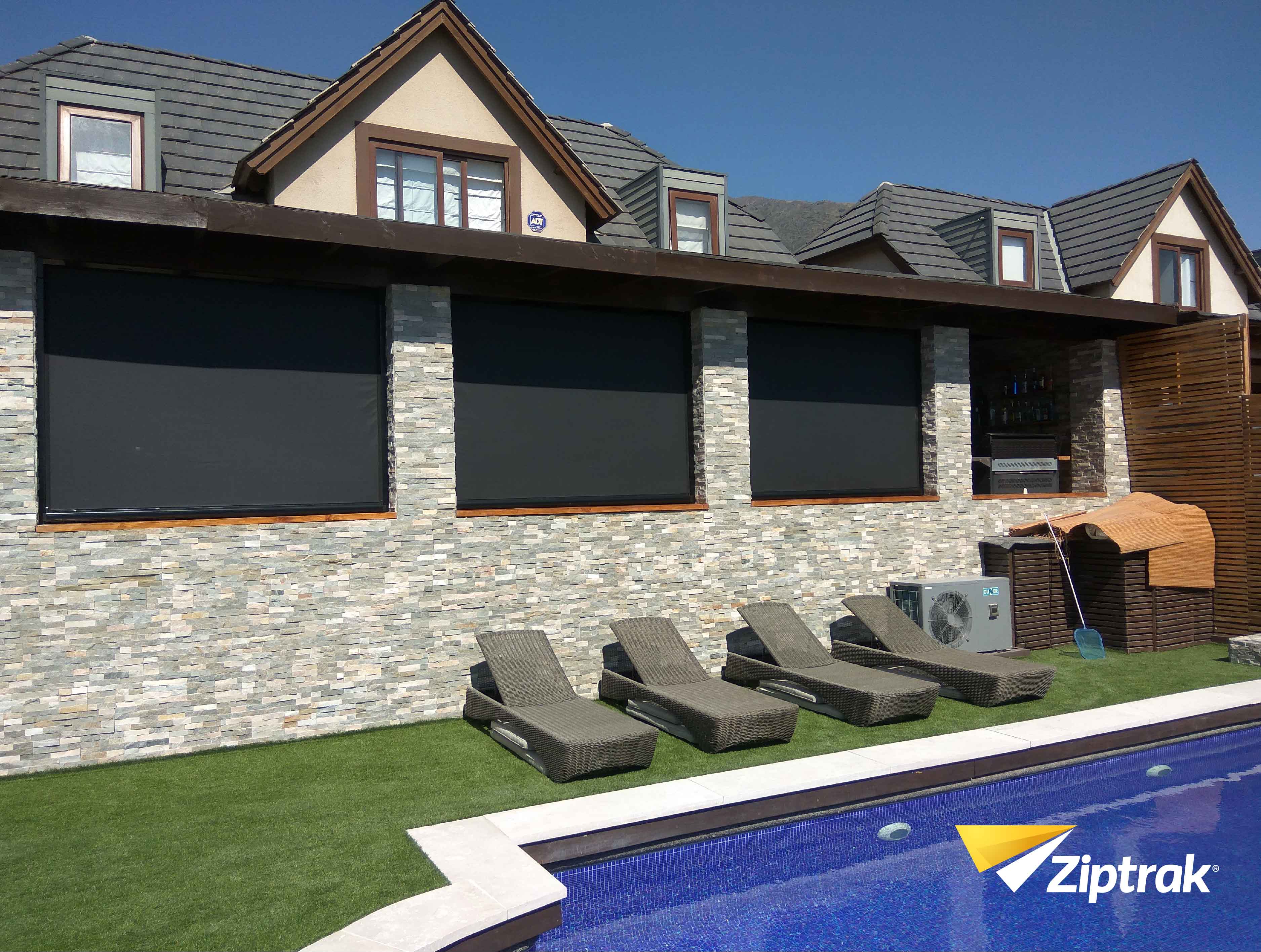 Ziptrak Outdoor Blinds
