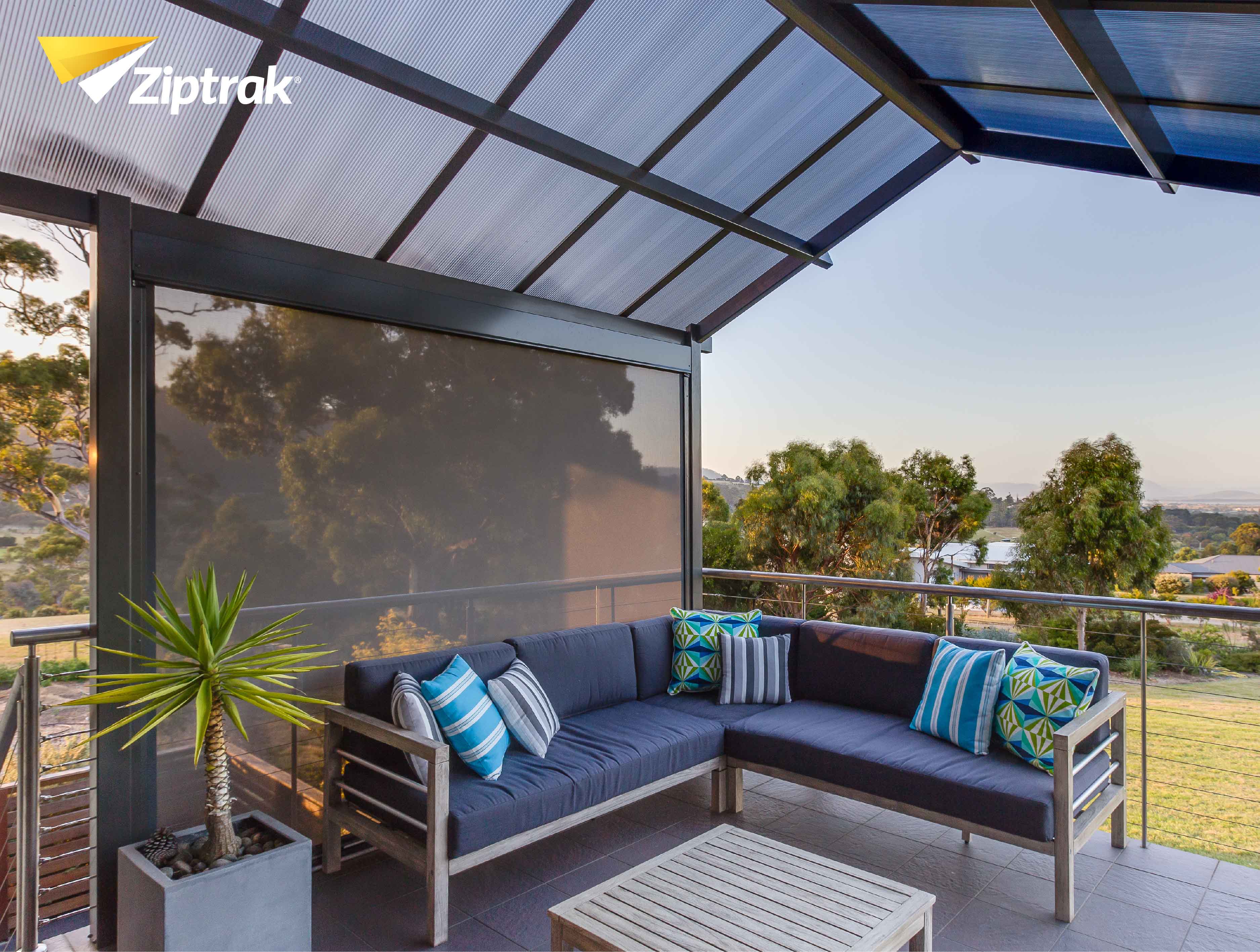 Ziptrak Outdoor Blinds
