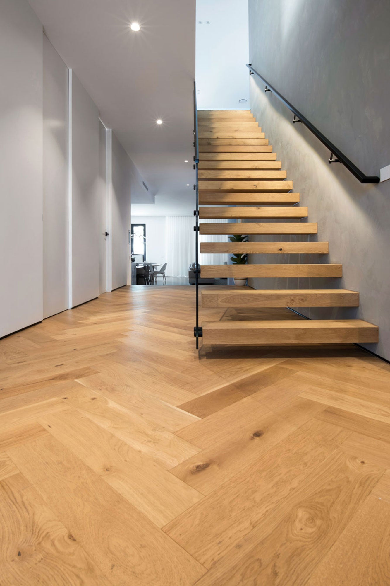 Natural Oak 14.5mm Parquetry Flooring