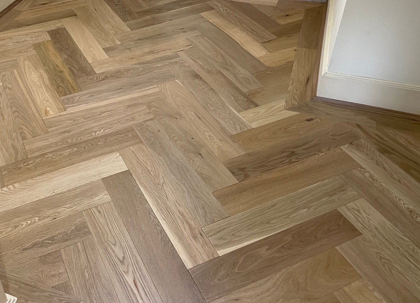 Latte 15mm Herringbone Flooring
