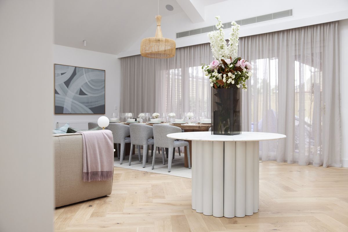 Natural Oak 14.5mm Parquetry Flooring