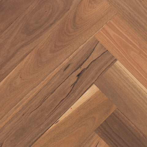 Spotted Gum 14.5mm Herringbone Flooring