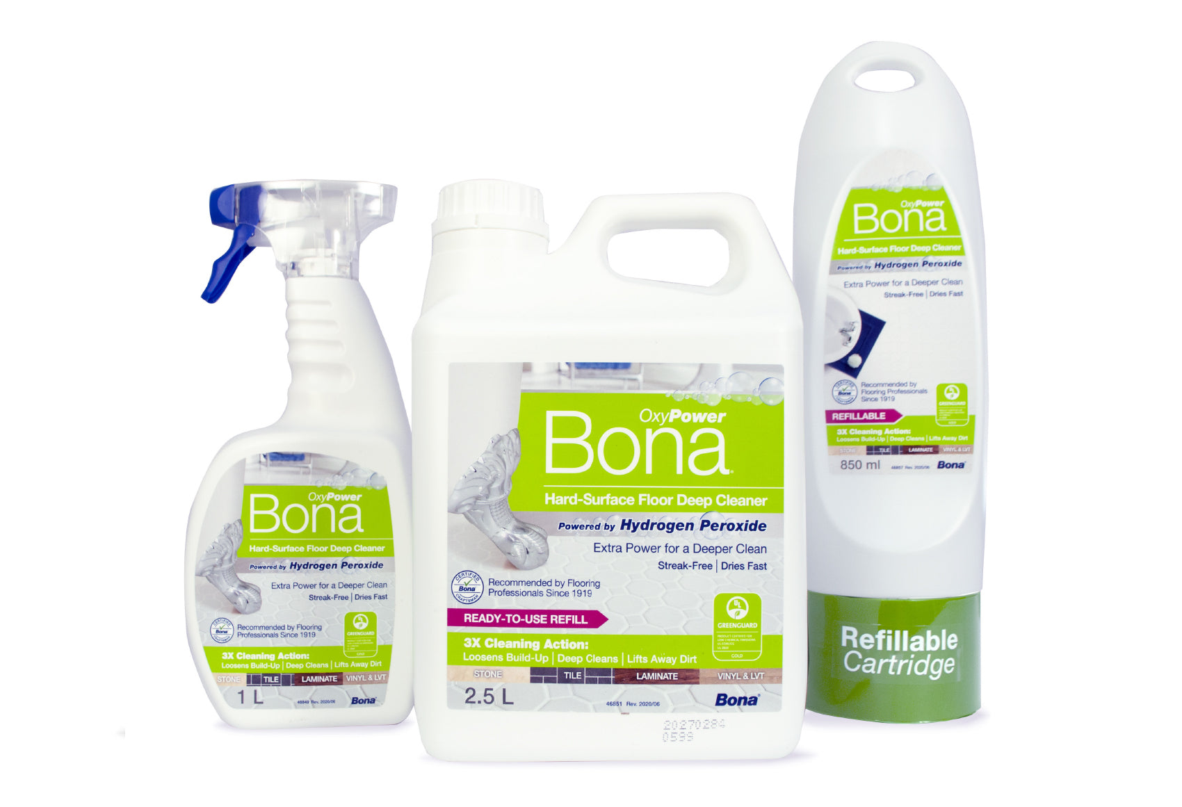 Bona Oxy Power Hard Surfaces Deep Clean Refill